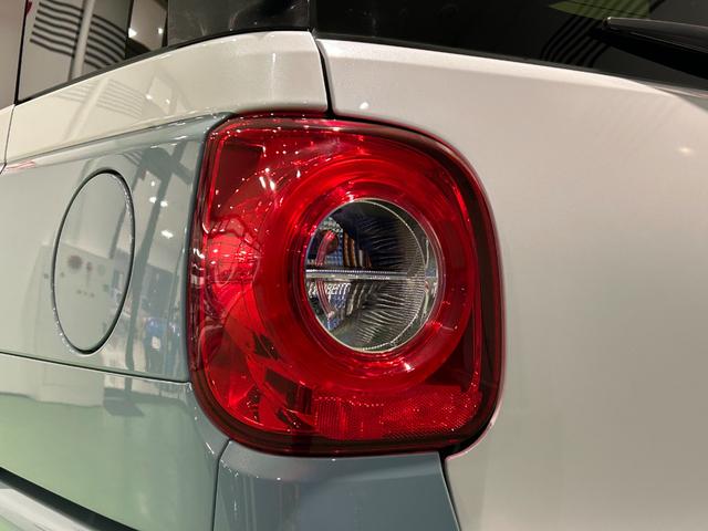 ムーヴキャンバス ストライプスＧ　電動パーキング　プッシュボタンスタ－ト　両側電動スライドドア　コ－ナ－センサ－　衝突被害軽減ブレーキ　アイドリングストップ機能　シ－トヒ－タ－　パノラマモニタ－対応　ＬＥＤヘッドライト（50枚目）