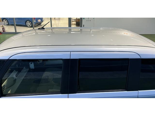 ムーヴキャンバス ストライプスＧ　電動パーキング　プッシュボタンスタ－ト　両側電動スライドドア　コ－ナ－センサ－　衝突被害軽減ブレーキ　アイドリングストップ機能　シ－トヒ－タ－　パノラマモニタ－対応　ＬＥＤヘッドライト（55枚目）