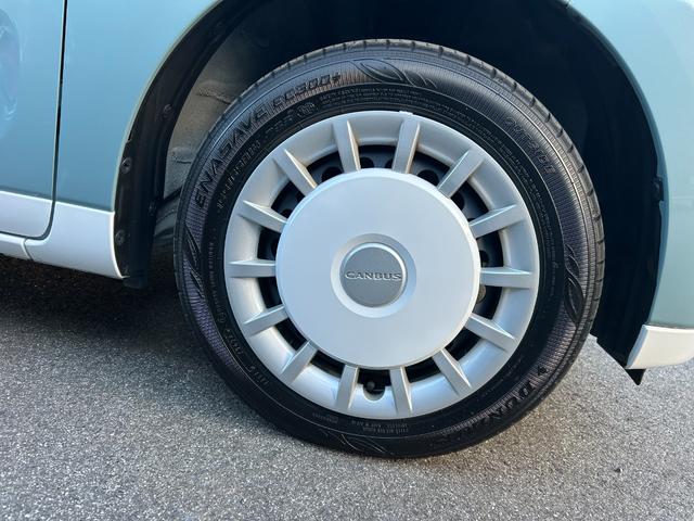 ムーヴキャンバス ストライプスＧ　電動パーキング　プッシュボタンスタ－ト　両側電動スライドドア　コ－ナ－センサ－　衝突被害軽減ブレーキ　アイドリングストップ機能　シ－トヒ－タ－　パノラマモニタ－対応　ＬＥＤヘッドライト（59枚目）