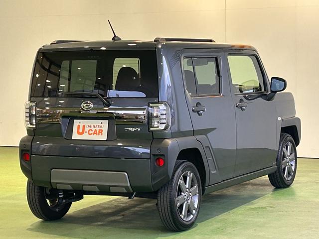 タフト Ｇターボ　ダーククロムベンチャー　バックカメラ対応　シ－トヒ－タ－　プッシュボタンスタ－ト　衝突被害軽減ブレーキ　コ－ナ－センサ－　アイドリングストップ機能　電動パーキング　全車速追従機能付ＡＣＣ　ＬＥＤヘッドライト（44枚目）