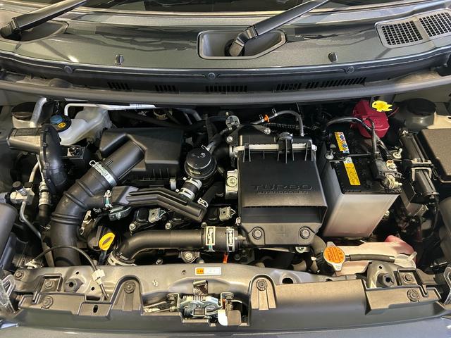 タフト Ｇターボ　ダーククロムベンチャー　バックカメラ対応　シ－トヒ－タ－　プッシュボタンスタ－ト　衝突被害軽減ブレーキ　コ－ナ－センサ－　アイドリングストップ機能　電動パーキング　全車速追従機能付ＡＣＣ　ＬＥＤヘッドライト（56枚目）