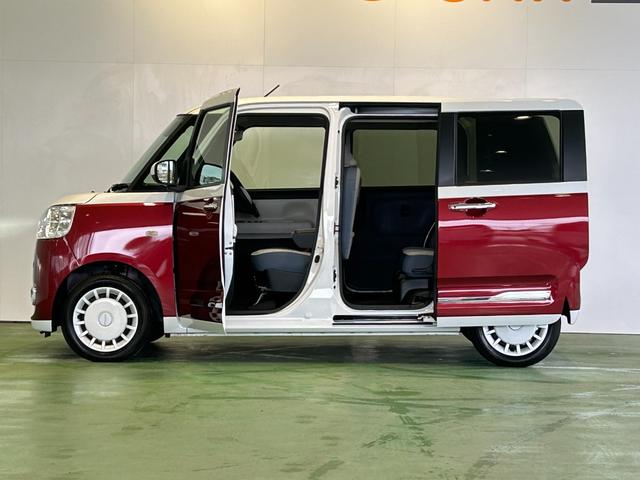 ムーヴキャンバス ストライプスＧ　ナビ　ドラレコ　ＥＴＣ　プッシュボタンスタ－ト　両側電動スライドドア　コ－ナ－センサ－　衝突被害軽減ブレーキ　アイドリングストップ機能　電動パーキング　シ－トヒ－タ－　バックカメラ（44枚目）