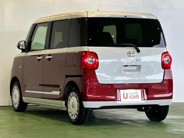 ムーヴキャンバス ストライプスＧ　ナビ　ドラレコ　ＥＴＣ　プッシュボタンスタ－ト　両側電動スライドドア　コ－ナ－センサ－　衝突被害軽減ブレーキ　アイドリングストップ機能　電動パーキング　シ－トヒ－タ－　バックカメラ（47枚目）