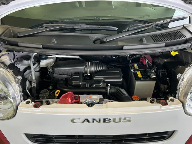 ムーヴキャンバス ストライプスＧ　ナビ　ドラレコ　ＥＴＣ　プッシュボタンスタ－ト　両側電動スライドドア　コ－ナ－センサ－　衝突被害軽減ブレーキ　アイドリングストップ機能　電動パーキング　シ－トヒ－タ－　バックカメラ（56枚目）