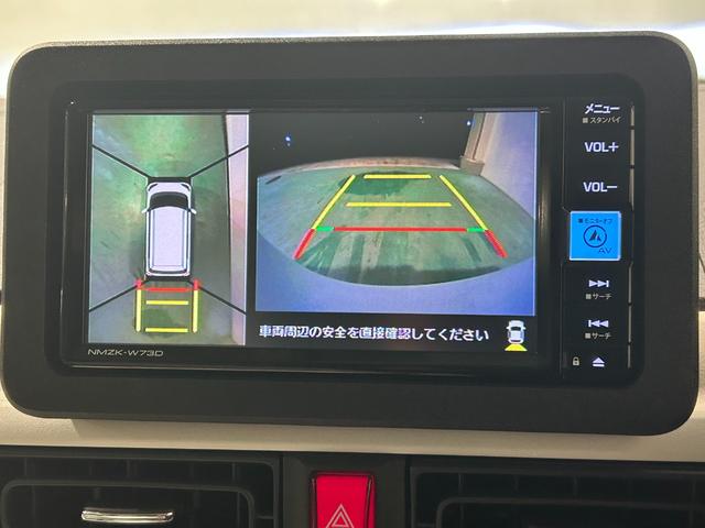 ムーヴキャンバス ストライプスＧ　ナビ　ドラレコ　電動パーキング　プッシュボタンスタ－ト　両側電動スライドドア　衝突被害軽減ブレーキ　コ－ナ－センサ－　アイドリングストップ機能　シ－トヒ－タ－　パノラマモニタ－　ＬＥＤヘッドライト（6枚目）