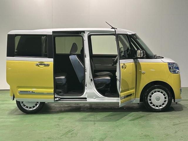 ムーヴキャンバス ストライプスＧ　ナビ　ドラレコ　電動パーキング　プッシュボタンスタ－ト　両側電動スライドドア　衝突被害軽減ブレーキ　コ－ナ－センサ－　アイドリングストップ機能　シ－トヒ－タ－　パノラマモニタ－　ＬＥＤヘッドライト（43枚目）