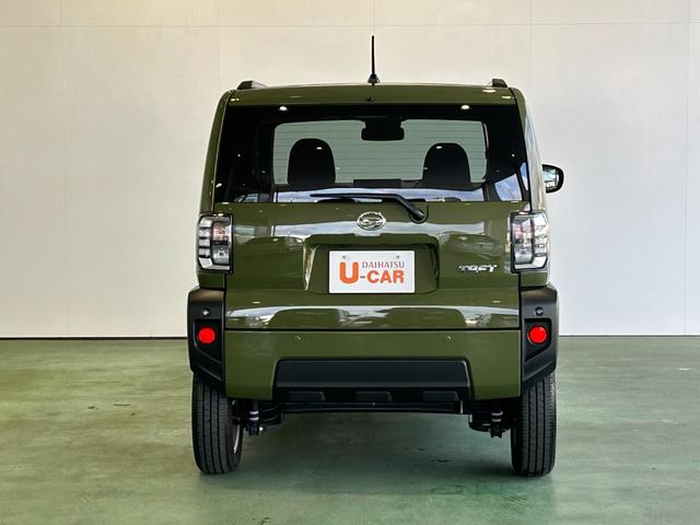 タフト Ｇ　ディスプレイオーディオ　シ－トヒ－タ－　衝突被害軽減ブレーキ　コ－ナ－センサ－　アイドリングストップ機能　プッシュボタンスタ－ト　バックカメラ　全車速追従機能付ＡＣＣ　ＬＥＤヘッドライト（56枚目）