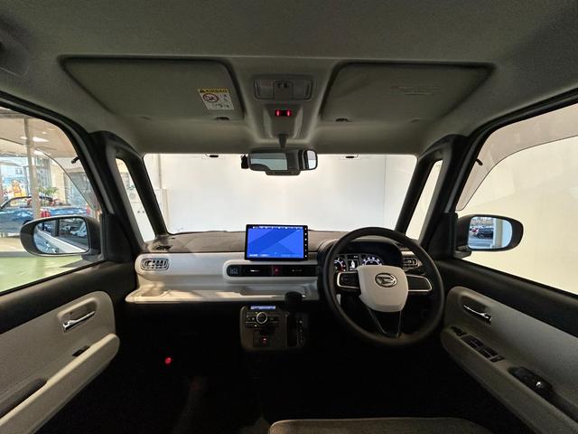 ムーヴキャンバス ストライプスＧ　ナビ　ドラレコ　電動パーキング　プッシュボタンスタ－ト　衝突被害軽減ブレーキ　コ－ナ－センサ－　アイドリングストップ機能　シ－トヒ－タ－　パノラマモニタ－（46枚目）