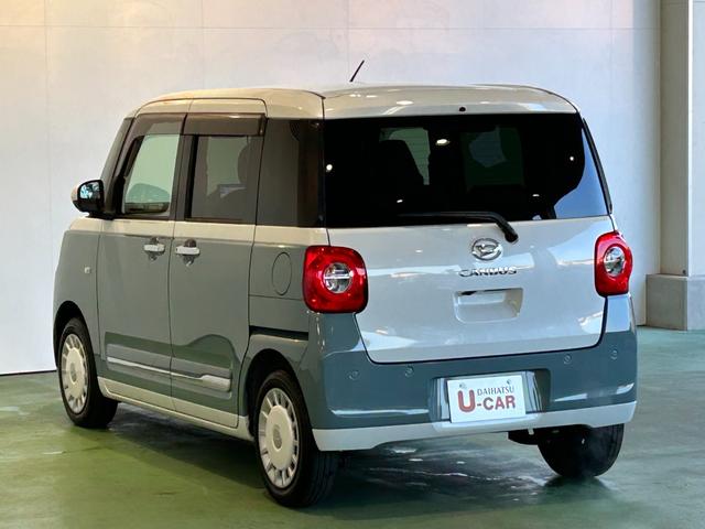 ムーヴキャンバス ストライプスＧ　ナビ　ドラレコ　電動パーキング　プッシュボタンスタ－ト　衝突被害軽減ブレーキ　コ－ナ－センサ－　アイドリングストップ機能　シ－トヒ－タ－　パノラマモニタ－（57枚目）