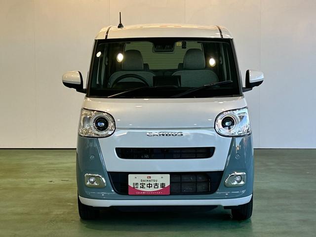 ムーヴキャンバス ストライプスＧ　ナビ　ドラレコ　電動パーキング　プッシュボタンスタ－ト　衝突被害軽減ブレーキ　コ－ナ－センサ－　アイドリングストップ機能　シ－トヒ－タ－　パノラマモニタ－（60枚目）