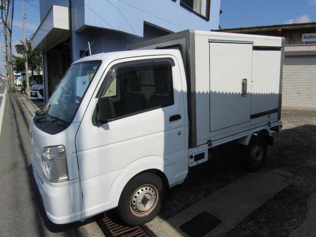 キャリイトラック 冷蔵冷凍車 1WAY オートマ エアコンコンプレッサー・ダイナモ交換済み パワーウインド キーレス -5度設定 -6度確認済み バックカメラ サーモンキング 冷凍  冷凍車 冷蔵車(10枚目)