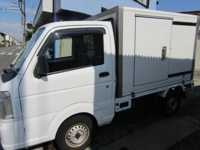 キャリイトラック 冷蔵冷凍車 1WAY オートマ エアコンコンプレッサー・ダイナモ交換済み パワーウインド キーレス -5度設定 -6度確認済み バックカメラ サーモンキング 冷凍  冷凍車 冷蔵車(12枚目)