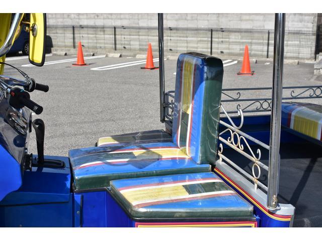 *その他 　トゥクトゥク　ＡＴ　ダイハツ製ＥＦ型エンジン　２列　４人乗り　フロントディスクブレーキ（21枚目）