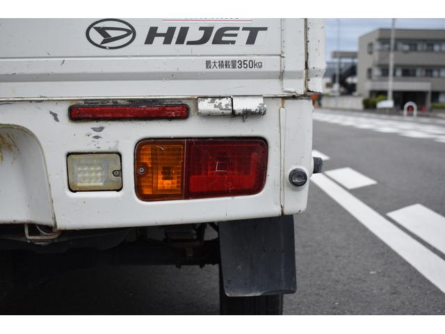 ハイゼットトラック スタンダード　エアコン　パワステ　５ＭＴ　社外ナビ　積載３５０ｋｇ　２ＷＤ　タイミングチェーン　エアバック　コンビニフック　エンジン型式ＫＦ（34枚目）