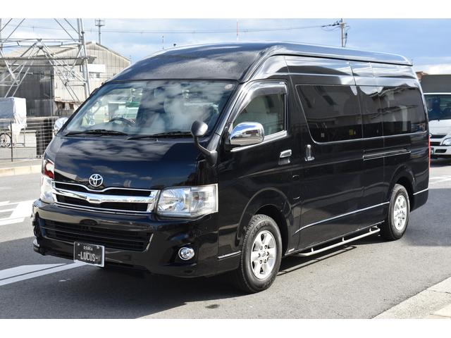 ハイエースコミューター スーパーロングGL 15人乗り ETC フルセグTVナビ バックカメラ パワースライドドア 最後列跳ね上げシート 電格ミラー フロントフォグランプ(4枚目)