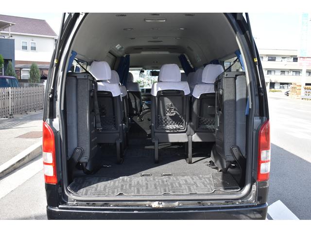 ハイエースコミューター スーパーロングGL 15人乗り ETC フルセグTVナビ バックカメラ パワースライドドア 最後列跳ね上げシート 電格ミラー フロントフォグランプ(43枚目)