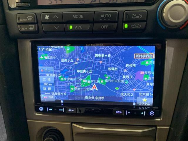 スカイライン ＧＴ－Ｒ　Ｖスペック　純正アルミホイール　ナビ　フルセグＴＶ　ＥＴＣ　バックビューモニター　ＭＴ車　オートエアコン（6枚目）