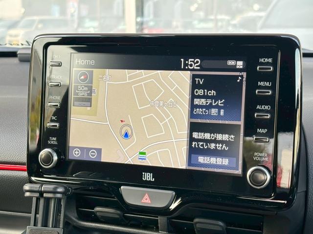ＧＲヤリス ＲＺ　ハイパフォーマンス　６速ＭＴ　ＴＯＭＳフルエアロ　ＪＢＬサウンド　純正ナビ　Ｂカメラ　ＥＴＣ　シートヒータ　ステアリングヒータ　ハーフレザーシート　追従クルコン　プッシュスタート　ドラレコ　ヘッドアップディスプレイ（7枚目）