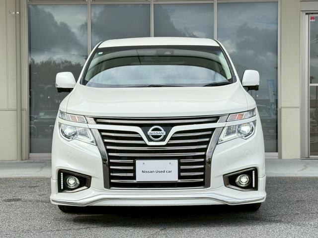 エルグランド ２５０ハイウェイスターＳジェットブラックアバンクロム　１オナ　ＯＰフロントエアロ　ＯＰリアスポ　後席Ｍ　本革シート　全周囲Ｍ　純正ナビＴＶ　エマブレ　追従クルコン　ドラレコ　運助シートヒータ　シートメモリ　パワーバックドア　ＥＴＣ　両側電動スライドドア（28枚目）