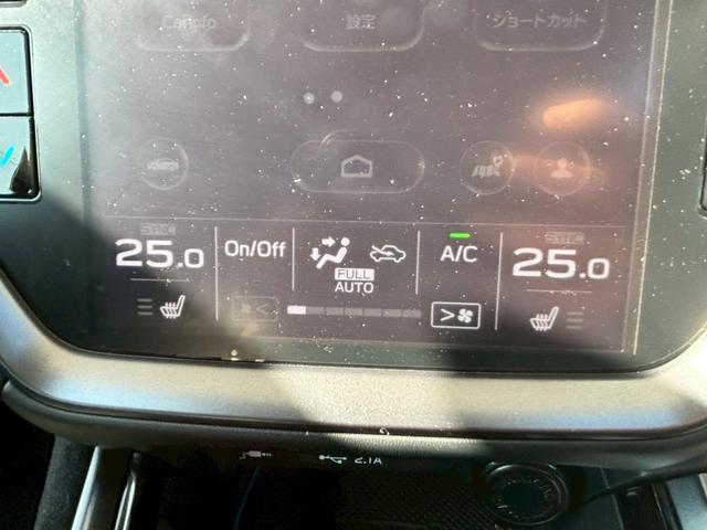 レヴォーグ GT-H EX ETC2.0 エアロ シートヒーター 純正11.6型ナビ クルコン アイサイト バックカメラ パワーシート 純正18型AW  LEDヘッドライト LEDフォグ トノカバー リヤシートヒーター 衝突軽減(11枚目)