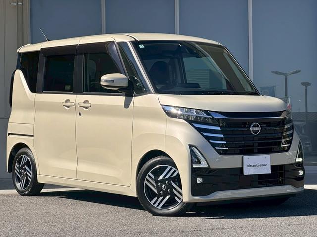 ルークス ハイウェイスター X 1オナ ETC  前後ドラレコ 純正9型ナビ LEDヘッドライト 純正14型AW  LEDフォグ アラモニ 左電動スライド 後席テーブル SOSコール オートエアコン サンシェード リヤ用ファン(24枚目)