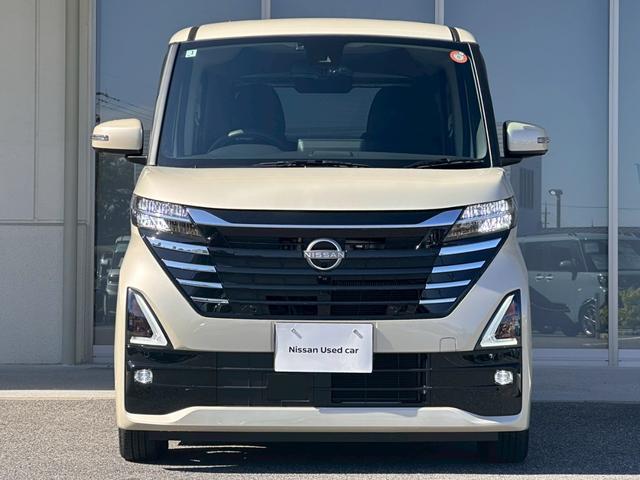 ルークス ハイウェイスター X 1オナ ETC  前後ドラレコ 純正9型ナビ LEDヘッドライト 純正14型AW  LEDフォグ アラモニ 左電動スライド 後席テーブル SOSコール オートエアコン サンシェード リヤ用ファン(25枚目)