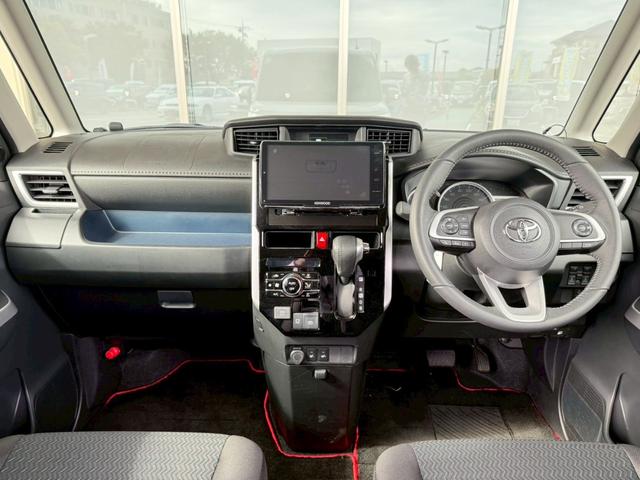 ルーミー カスタムＧ－Ｔ　１オナ　８型ナビ　ＧＲサイドスカート＆リアバンパースポイラ　全周囲Ｍ　前席シートヒータ　両側電動スライドドア　前後ドラレコ　ＥＴＣ　デジタルルームミラ　追従クルーズコントロール　ＬＥＤヘッドライト（5枚目）