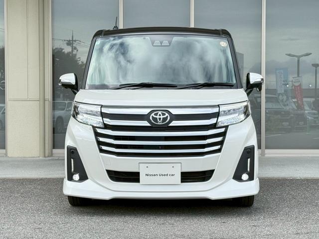 ルーミー カスタムＧ－Ｔ　１オナ　８型ナビ　ＧＲサイドスカート＆リアバンパースポイラ　全周囲Ｍ　前席シートヒータ　両側電動スライドドア　前後ドラレコ　ＥＴＣ　デジタルルームミラ　追従クルーズコントロール　ＬＥＤヘッドライト（30枚目）