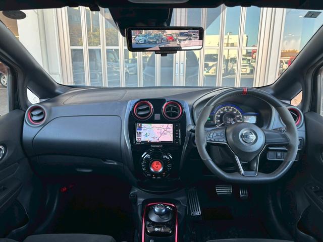 ノート e-パワーニスモ S ナビ フルセグTV 全周囲M ETC デジタルルームミラー OPセンターアームレス LEDヘッドライト 専用シート 専用AW 専用エアロ(6枚目)