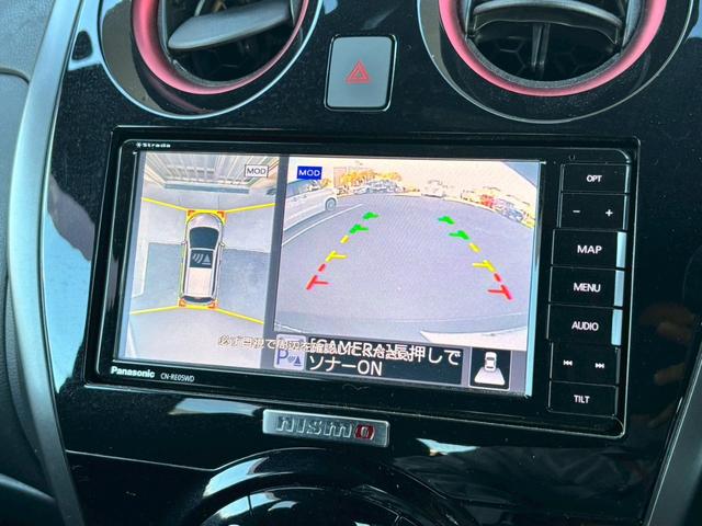 ノート e-パワーニスモ S ナビ フルセグTV 全周囲M ETC デジタルルームミラー OPセンターアームレス LEDヘッドライト 専用シート 専用AW 専用エアロ(8枚目)