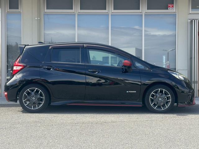 ノート e-パワーニスモ S ナビ フルセグTV 全周囲M ETC デジタルルームミラー OPセンターアームレス LEDヘッドライト 専用シート 専用AW 専用エアロ(27枚目)