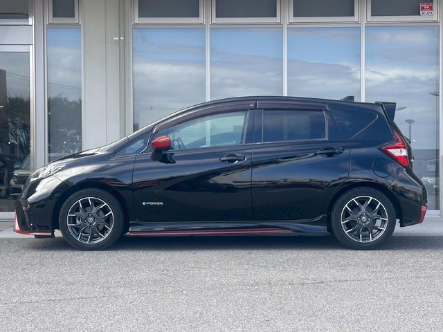 ノート e-パワーニスモ S ナビ フルセグTV 全周囲M ETC デジタルルームミラー OPセンターアームレス LEDヘッドライト 専用シート 専用AW 専用エアロ(28枚目)