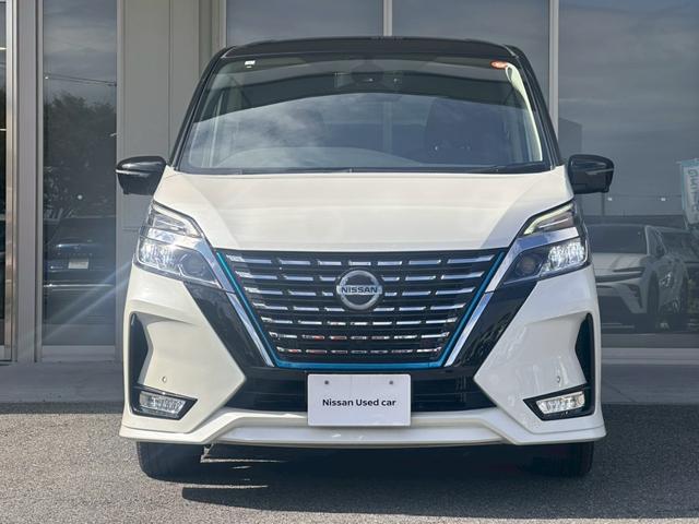 セレナ e-パワー ハイウェイスターV 1オナ 後席モニター ETC ドラレコ 純正10型ナビ 純正15型AW 両側電動スライド デジタルミラー アラモニ アダプティブLED LEDフォグ 衝突軽減装置 踏み間違い防止アシスト(26枚目)
