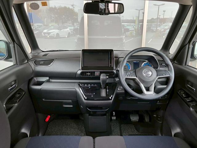 ルークス ハイウェイスター X 1オナ 純9型ナビ 全周囲M 快適パックA ハンズフリー両側電動スライドドア LEDヘッドライト SOSコール エマージェンシーブレーキ 踏み間違い防止 障害物センサ オートマチックハイビーム(6枚目)