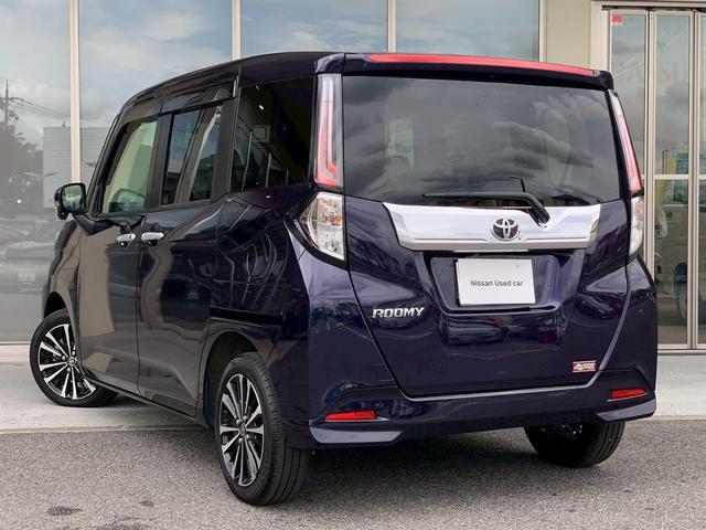 ルーミー カスタムG-T 純正9型ナビ 前後ドラレコ 全周囲M 追従クルコン ETC2.0 1オナ コンフォートPKG シートヒータ シートバックテーブル 両側電動スライドドア LEDヘッドライト 障害物センサー(35枚目)