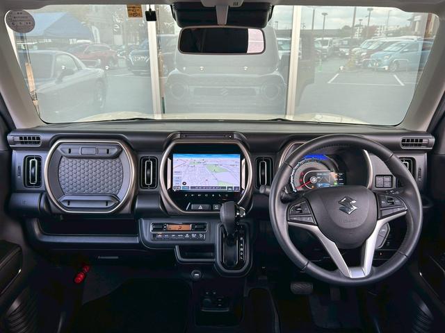 ハスラー JスタイルII 1オナ 純9型ナビ 全周囲M 追従クルコン ETC2.0 前席シートヒータ LEDヘッドライト ルーフレール フルセグTV DVD再生 障害物センサ 純正AW(5枚目)