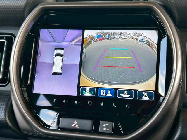 ハスラー JスタイルII 1オナ 純9型ナビ 全周囲M 追従クルコン ETC2.0 前席シートヒータ LEDヘッドライト ルーフレール フルセグTV DVD再生 障害物センサ 純正AW(8枚目)