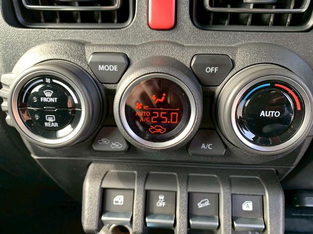 ジムニー ＸＣ　純８型ナビ　ＥＴＣ２．０　　　ドラレコ前後　Ｂカメラ　スズキセーフティーサポート　ＬＥＤヘッドライト　シートヒータ　クルーズコントロール　ワンオーナ　４ＷＤ（9枚目）