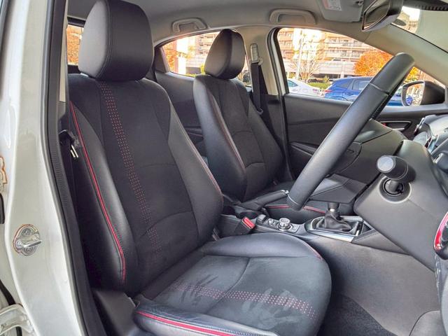 MAZDA2 XDスポルト+ 1オナ 6速MT ディーゼル車 Mナビ 全周囲M 追従クルコン ハーフレザーシート シートヒータ パワーシート シートメモリ ETC LEDヘッドライト フルセグTV ETC ブラインドスポットモニタ(22枚目)