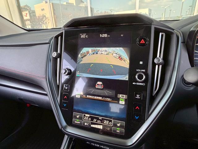 レヴォーグ STIスポーツ EX ブラックインテリアセレクション 11.6インチナビ STIフロントグリル ドラレコ ETC ハーマンカードンサウンドシステム ブラック/グレーハーフレザーシート アダクティブLEDヘッドライト トノカバ アイサイトセーフティプラス(7枚目)