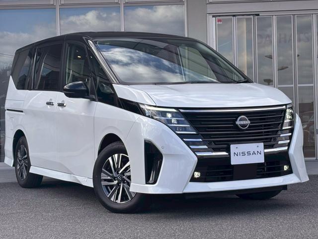 セレナ e-パワー ハイウェイスターV NC12.3ナビ 後席モニタ 寒冷地仕様 ドラレコ前後 ETC2.0 プロパイロット アラウンドビュ シートヒータ ステアリングヒータ デジタルルームミラ 両側電動スライドドア アダクティブLED(37枚目)