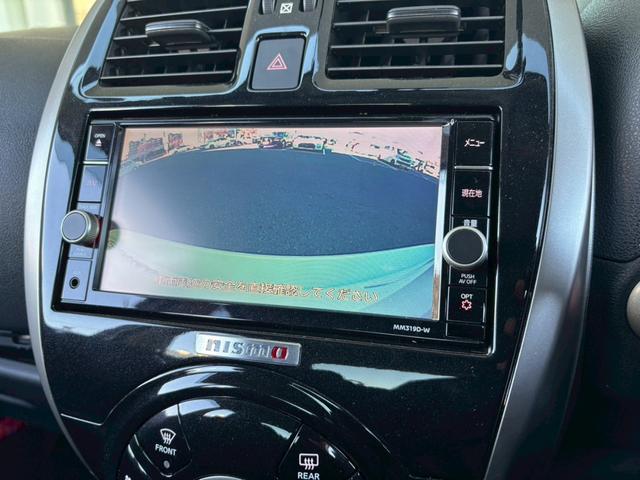 マーチ ニスモ S HKSマフラ 純正ナビ ドラレコ ETC フルセグTV 外品LEDヘッドライト バックカメラ スマートキー プッシュスタート 専用AW 専用エアロ 専用シート(10枚目)