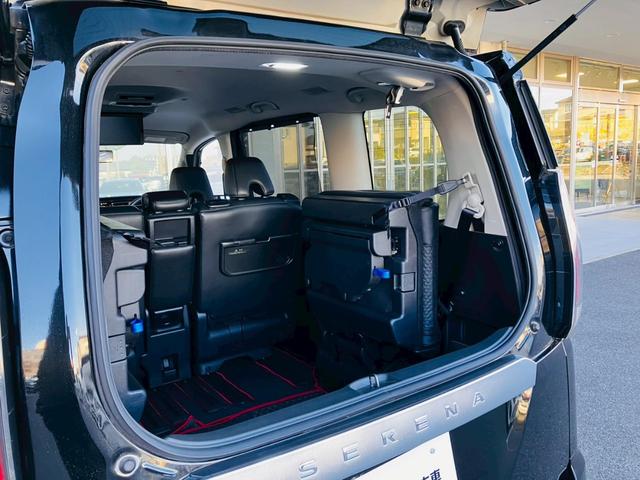 セレナ ハイウェイスター　ＶセレクションＩＩ　純９型ナビ　後席モニタ　　前後ドラレコ　プロパイ　全周囲カメラ　両側パワースライド　　カブロンシート　純正１６インチＡＷ　ＬＥＤヘッドライト　セキュリティパック　デジタルルームミラー（32枚目）