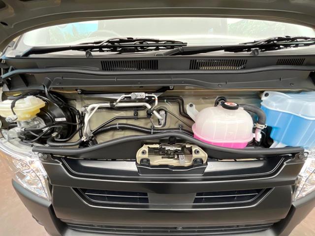 ハイエースバン ロングスーパーＧＬ　両側電動スライド　プリクラッシュセーフティ　デジタルインナーミラー　ＬＥＤヘッドライト／フロントフォグ　１００Ｖ電源　クリアランスソナー　オートマチックハイビーム　車線逸脱警報　電動格納ミラー（18枚目）