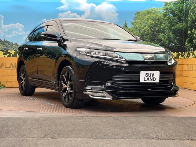ハリアー プログレス　スタイルブルーイッシュ　ＴＲＤエアロ　ＪＢＬサウンド　純正９型ナビ　全周囲カメラ　トヨタセーフティセンス　レーダクルーズ　クリアランスソナー　パワーバックドア　ハーフレザーシート　パワーシート　ＬＥＤヘッドライト（16枚目）
