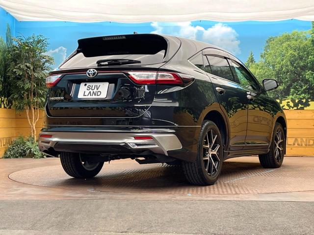 ハリアー プログレス　スタイルブルーイッシュ　ＴＲＤエアロ　ＪＢＬサウンド　純正９型ナビ　全周囲カメラ　トヨタセーフティセンス　レーダクルーズ　クリアランスソナー　パワーバックドア　ハーフレザーシート　パワーシート　ＬＥＤヘッドライト（17枚目）