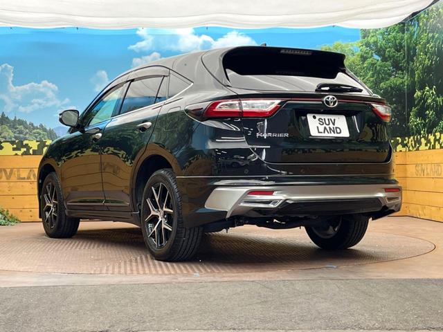 ハリアー プログレス　スタイルブルーイッシュ　ＴＲＤエアロ　ＪＢＬサウンド　純正９型ナビ　全周囲カメラ　トヨタセーフティセンス　レーダクルーズ　クリアランスソナー　パワーバックドア　ハーフレザーシート　パワーシート　ＬＥＤヘッドライト（24枚目）