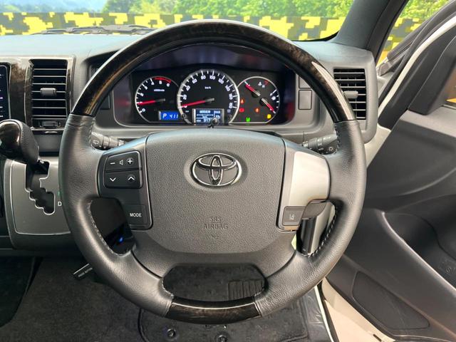 ハイエースバン スーパーGL ダークプライムII 両側電動スライド SDナビ バックカメラ アクセサリーコンセント ハーフレザーシート LEDヘッドライト スマートキー オートライト オートエアコン ウッドコンビステアリング Bluetooth再生(11枚目)