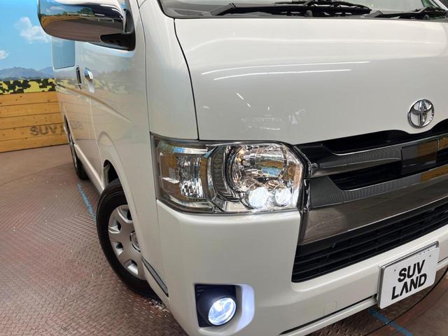 ハイエースバン スーパーGL ダークプライムII 両側電動スライド SDナビ バックカメラ アクセサリーコンセント ハーフレザーシート LEDヘッドライト スマートキー オートライト オートエアコン ウッドコンビステアリング Bluetooth再生(12枚目)