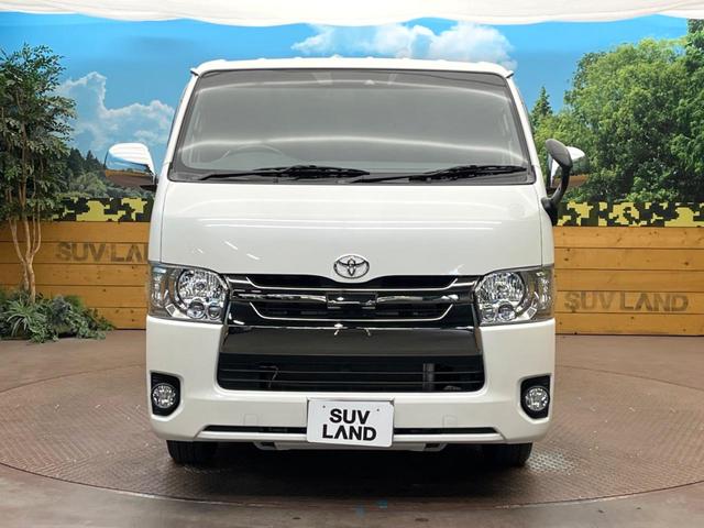 ハイエースバン スーパーGL ダークプライムII 両側電動スライド SDナビ バックカメラ アクセサリーコンセント ハーフレザーシート LEDヘッドライト スマートキー オートライト オートエアコン ウッドコンビステアリング Bluetooth再生(14枚目)